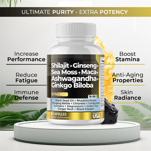 工場価格 天然シラジットカプセル 60カプセル 1日2回 大人用 エネルギーサポート - Product Image 6