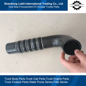 Sinotruk HOWO 371 8x4 dumper pezzo di ricambio WD615 accessori del sistema di raffreddamento del motore tubo dell'acqua di uscita del radiatore WG9719530236 - Product Image 4