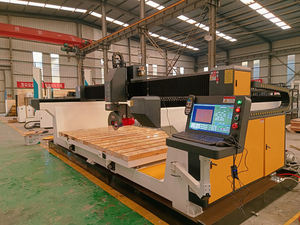 5-Achsen CNC-Brückensäge Automatische Fräsmaschine für Marmor, Granit, Quarzplatten, Küchenspülen, Arbeitsplatten und Steinschneidemaschine - Product Image 4