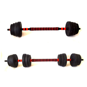 China Cheap Weight Lifting Gym Equipment Eco-friendly Adjustable Gym <b>Dumbbell</b> 15kg Round <b>Dumbbell</b> Set - Product Image 3