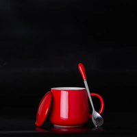 Tasse à café en céramique écologique de 400ml en gros tasse à lait petit déjeuner en porcelaine avec logo personnalisable pour les cadeaux de Noël