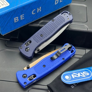 มีดพับ 535 ใบมีด S30V ปลายแหลม ด้ามไนลอนไฟเบอร์ มีดแคมป์ปิ้ง DIY OEM - Product Image 4