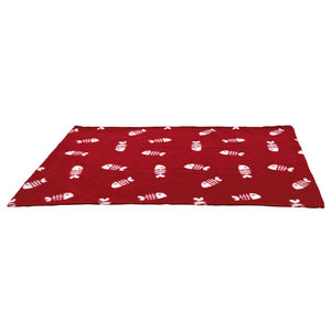 Couverture Beany 100 x 70 cm Bordeaux pour animaux de compagnie, couverture confortable et chaude pour chats et chiens - Product Image 3