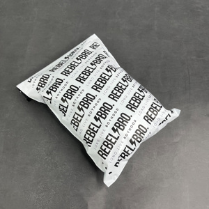 Luxury Full Bleed Matte White Poly Mailer Bags - Custom Printed E-commerce Shipping Envelopes with Self Adhesive Seal - Product Image 3