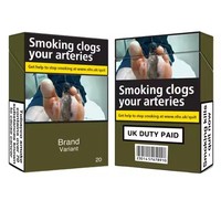 Boîtes d'emballage personnalisées pour cigarettes, paquets de 10 ou 20 cigarettes vides, étuis à cigarettes, boîtes à papier à cigarettes