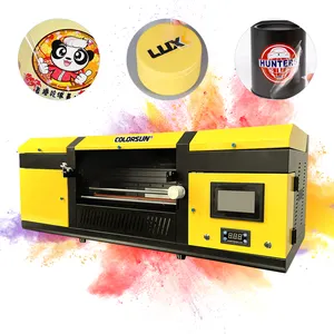Stampante UV 6 colori macchina da stampa uv flatbed penna avvolge colorsun uv dtf stampante cheep