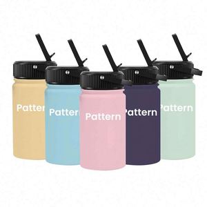 Wholesale <b>Vacuum</b> Insulated Stainless Steel Water Bottle 500ml/750ml/1L Custom Logo <b>Portable</b> With Handle - Product Image 4