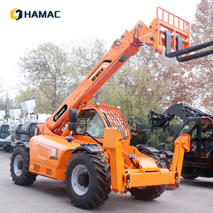 Hydrostatic Transmission HT4010 4000kg 10 Meter Telescopic Forklift Boom Forklift with Pilot Joystick <b>Control</b> and ROPS Cabin - Product Image 6
