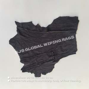 Chiffons en polaire colorés, essuie-tout en coton pur, chiffons de nettoyage pour machines, chiffons industriels pour le nettoyage - Product Image 3
