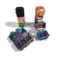 Boîte de rangement universelle pour flacons de 3 ml en plastique PLA imprimé en 3D avec logo/couleur personnalisés, coque rigide en peptide, pour 4/6/10 flacons