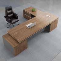 Bureau de direction de luxe, bureaux élégants, bureau de gestionnaire, bureau de direction, bureau de direction exécutif