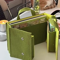 Vente en gros de sac à main mural sac de rangement pliable grande capacité portable ordinateur portable professionnel sac de documents pour ordinateur portable