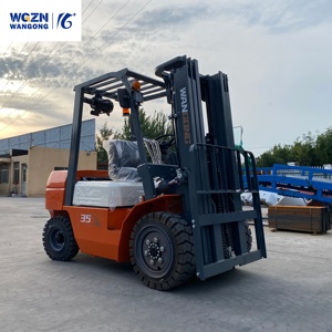 WGZN智能控制柴油叉车3.5吨重载码头物料搬运柴油叉车 - Product Image 2
