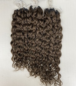 FH 2026 Colore # 2 <span class=keywords><strong>Extension</strong></span> di Capelli Umani Lisci <span class=keywords><strong>con</strong></span> Effetto Sfumato per Crochet, 16-30 Pollici, Trecce Invisibili <span class=keywords><strong>con</strong></span> Effetto Sfumato - Product Image 2