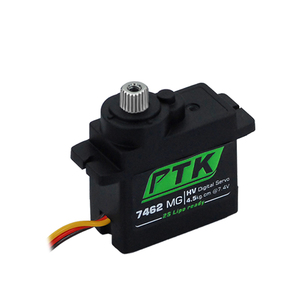 PTK 7462W Mg 9G Micro <span class=keywords><strong>Servo</strong></span> Không Thấm Nước <span class=keywords><strong>5Kg</strong></span> Kim Loại Bánh Răng 180 ° Kỹ Thuật Số <span class=keywords><strong>Servo</strong></span> 1/8 Nhà Máy Tự Làm Cho Cánh Cố Định RC Xe Máy Bay Trực Thăng Robot - Product Image 5