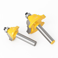 Fraise à rainurer circulaire convexe pour portes, fraise à queue CNC à 2 dents en carbure, certifiée CE ISO, personnalisable, support ODM OEM, pour le fraisage
