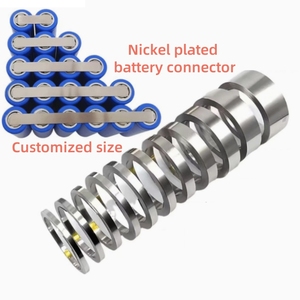 Tira de Acero Niquelado SPCC de 1 kg, Espesor de 0.1/0.12/0.15/0.2 mm, 5/6/7/8/10/15/20 mm, Pestañas de Conexión para Baterías, Tamaño Personalizado - Product Image 3