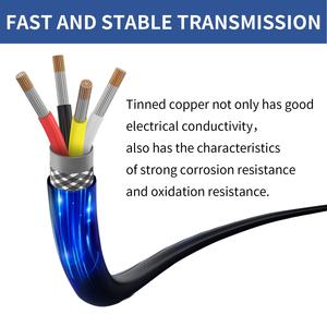 Zhong Hua UL2464 18AWG สายลำโพง4แกน, ลวด CNC หุ้มฉนวนสำหรับเครื่องเราเตอร์ CNC แกนหมุน VFD เครื่องพิมพ์3D - Product Image 4