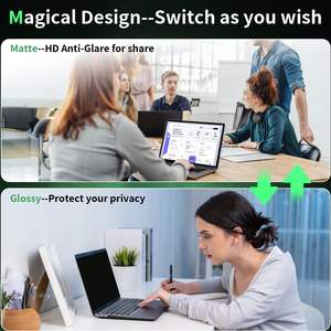 Filtre de confidentialité pour écran d'ordinateur portable 13,3 pouces sur mesure haut de gamme, ultra-fin <span class=keywords><strong>en</strong></span> PET, anti-espion, anti-lumière bleue, anti-traces de doigts - Product Image 4