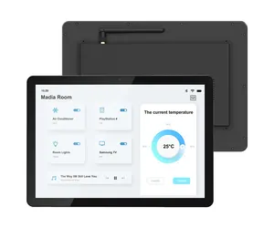 Interruptor inteligente com tela de toque wi-fi 10 polegadas, equipamento inteligente para quarto de hotel, tablet de parede, smart pc, OEM ODM RS485 RJ45 POE android