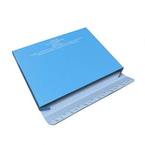 Custom logo thin mailer corrugated cardboard boxes for clothing shipping postal box paper packaging for garment