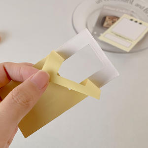 Clip de Papel con Marco de Película Plástica Estilo Coreano, Llavero DIY para Niñas, Colgante Kpop, Decoración para Tarjetas de Estudiantes, Adhesivo para Fotos - Product Image 5