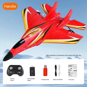 Trẻ em điều khiển từ xa Máy bay mô hình máy đào tạo ELF tàu lượn bọt máy bay chàng trai và cô gái Đồ chơi máy bay chiến đấu - Product Image 4