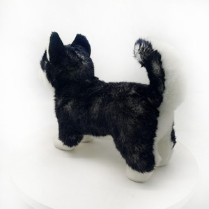 Morbidezza Comfort realistico soffice cane di peluche peluche <span class=keywords><strong>Alaska</strong></span> Husky - Product Image 3