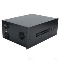 Boîtier de commande d'alimentation en acier galvanisé/SPCC sur mesure, châssis de serveur, boîtier de rack IP54