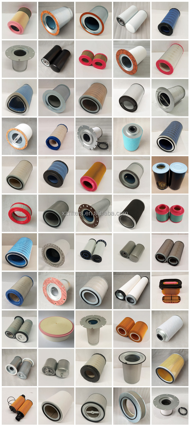 Xzfilter Compatible Air Compressor Filters - High Efficiency