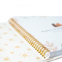 Agenda de journal personnalisé à couverture rigide avec impression Adgenda Journal quotidien personnalisable pour bébé