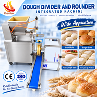 Petite machine à diviser et à arrondir la pâte entièrement automatique, 30 pièces/minute, précision 1g, convoyeur à alimentation automatique pour boulangerie/pizzeria