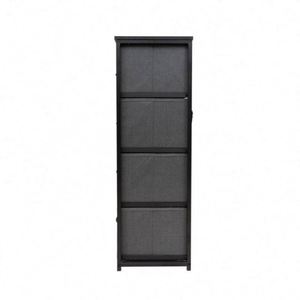 Modern Living Room Fabric <b>Cabinets</b> With Freestanding Durable Stainless Steel MDF Panel Pine and Various Colors - Product Image 4