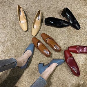 Wholesale Trendy Women's Summer Slip-On High Heels New Design Medium Thick Heels for Beautiful Walking - Product Image 2