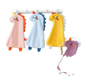 New design lovely custom Plush Duck hand towel good for home use children's favorite hand towel