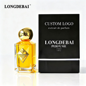 Wholesale Clear Perfume Glass <b>Bottle</b> Empty Pump Sprayer Crimp Square 30ml 50ml 100ml Perfume <b>Bottle</b> with Gold Cap - Product Image 6