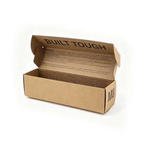 Eco-friendly Recycled Rectangular Paper Cardboard <b>Box</b> Brown Paper <b>Box</b> Customized logo and Size Affordable Packaging <b>Box</b> - Product Image 2