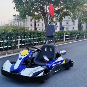 Precio de fábrica, 4 ruedas eléctricas para niños, Go Karts, coches de carreras para padres e hijos, 36V, 900W, Motor, carga máxima, 150kg, parque de atracciones al aire libre - Product Image 4