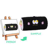 Peluche personnalisée avec coton PP et broderie en nylon OEM