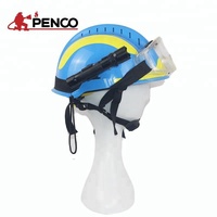 Casque de sauvetage réfléchissant résistant à la chaleur pour pompiers avec lampe LED