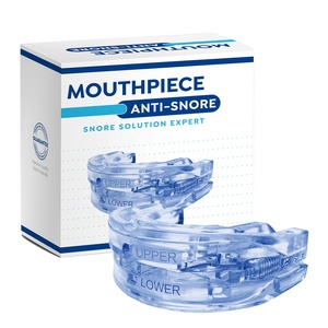 Anti Snoring Mouthpiece Adjustable Mouth Guard Effective Snore Solution Anti <strong>Teeth</strong> Grinding Tray Night <strong>Mouthguard</strong> for Bruxism - Product Image 1