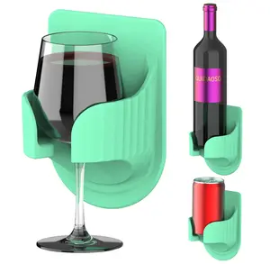 Drink Holder Multi functional Wall Mounted Cup Holder Wine Glass Holder