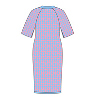 Robes pull personnalisées pour femmes, grandes tailles, amples, tricotées, à manches longues, col rond, imprimées, décontractées, à pois, pour l'automne