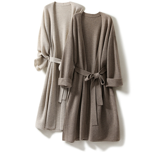 סיטונאי מפעל מעילי קשמיר סרוגים קרדיגנות קשמיר סוודרים אוברסייז גלימות קשמיר. - Product Image 1