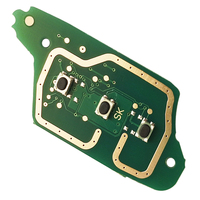Carte de circuit imprimé de clé de voiture à distance 433 MHz PCF7961M HITAGS AES 4A Chip pour Renault Megane III Twingo CWTWB1G767 Mercedes Benz Smart