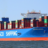 La Chine Top 1 conteneur complet 20 pieds 40 pieds 45 pieds expédition maritime livraison directe transitaire maritime le plus rapide expédition DDP de la Chine aux États-Unis