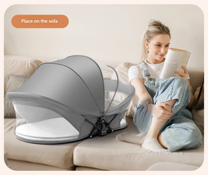 <span class=keywords><strong>Lit</strong></span> Bébé Portable Populaire avec Moustiquaire, Pliant Facile à Transporter – Fournitures pour Bébés - Product Image 6