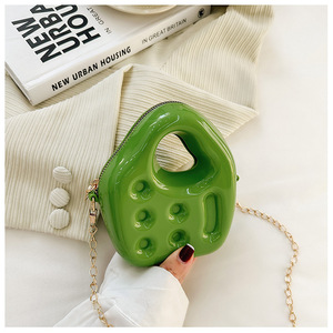 Korean Style <strong>Mini</strong> <strong>Taschen</strong> Leather Irregular Shape Shoulder Bag Candy Color Bolsas Para Mujer Heteromorphic Quality Handbags - Product Image 6