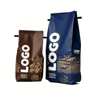 <span class=keywords><strong>Bolsas</strong></span> <span class=keywords><strong>de</strong></span> Empaque para Café <span class=keywords><strong>de</strong></span> 12 oz, Personalizadas con Logotipo OEM, Biodegradables, Doypack, Base Plana, para Granos <span class=keywords><strong>de</strong></span> Café - Product Image 1