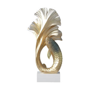 ห้องรับแขก<span class=keywords><strong>ปลา</strong></span>คาร์พปลา<span class=keywords><strong>ครา</strong></span><span class=keywords><strong>ฟ</strong></span>สไตล์จีนงานฝีมือเรซิ่นสำหรับตกแต่งบ้าน - Product Image 6